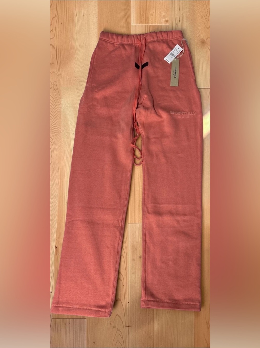 Fear of God Essentials Coral Open Hem Sweatpants